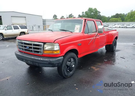 1995 Ford F350 z USA, uszkodzony, nr VIN 1FTJW35G5SEA26190